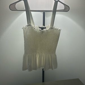 Forever 21 Women's Cream Vest